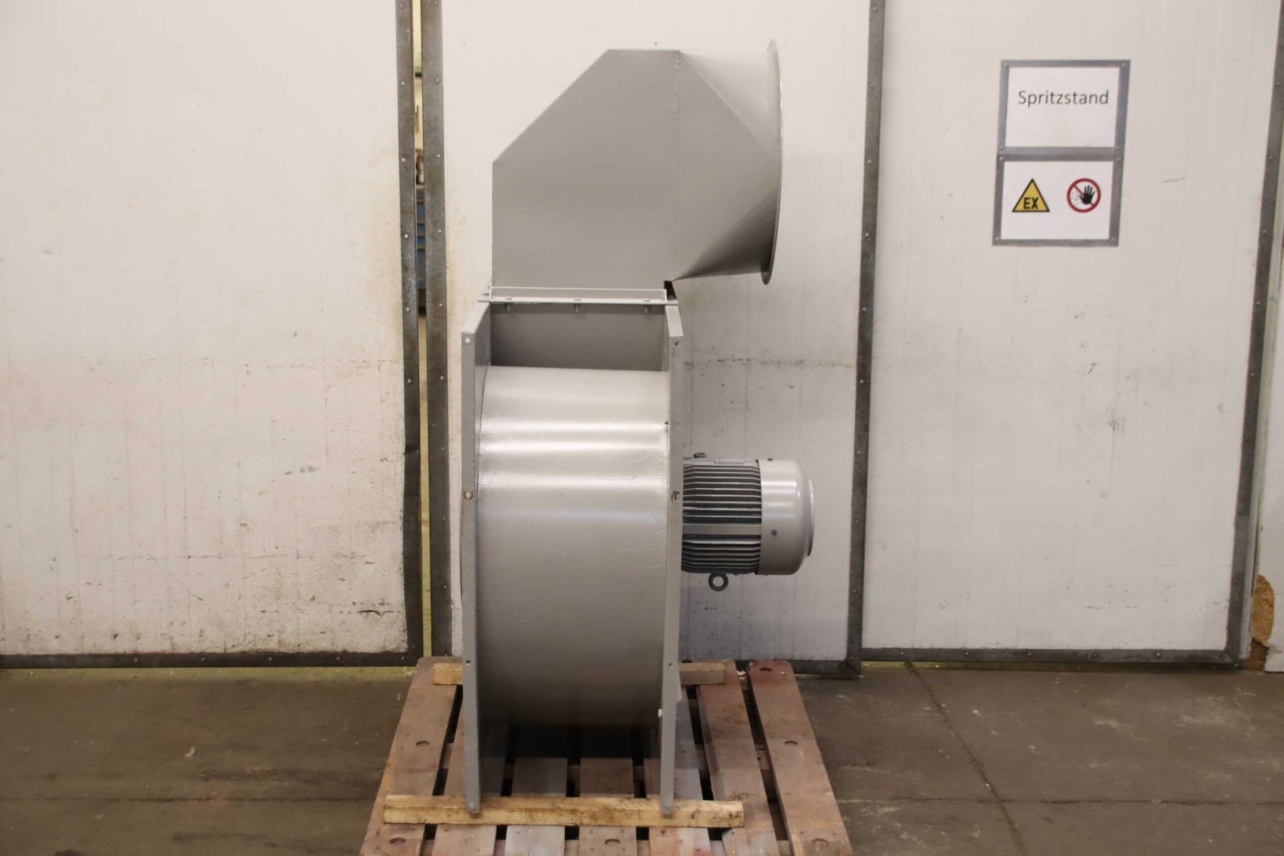 Staubabsauggebläse 5,0 kW von Loher - EX Geschützt Lüfterrad: Ø 510 x 220 mm – Bild 6