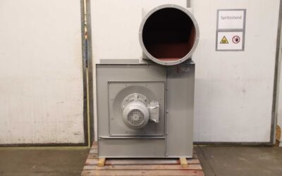 Staubabsauggebläse 5,0 kW von Loher - EX Geschützt Lüfterrad: Ø 510 x 220 mm – Bild 7