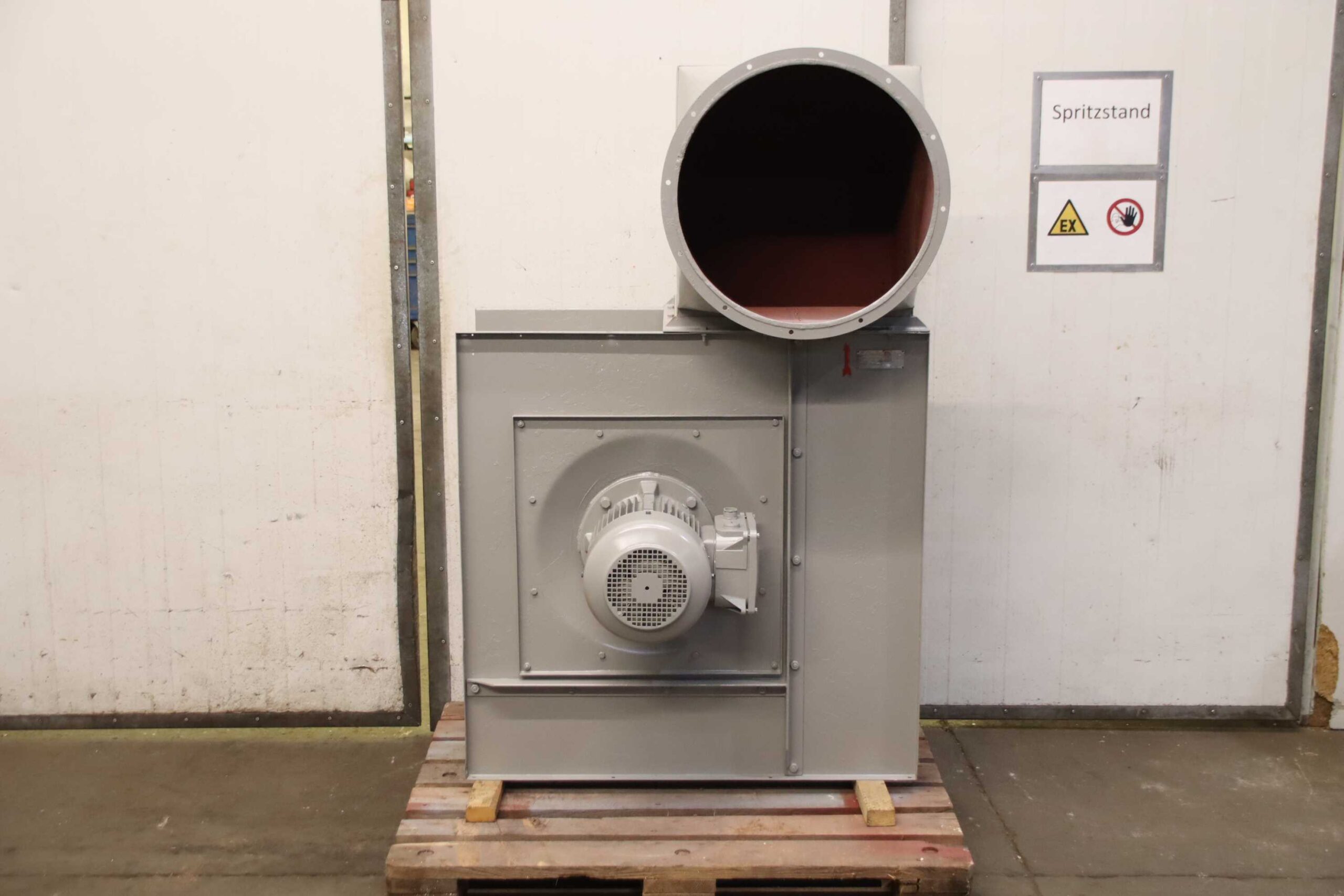 Staubabsauggebläse 5,0 kW von Loher - EX Geschützt Lüfterrad: Ø 510 x 220 mm – Bild 7