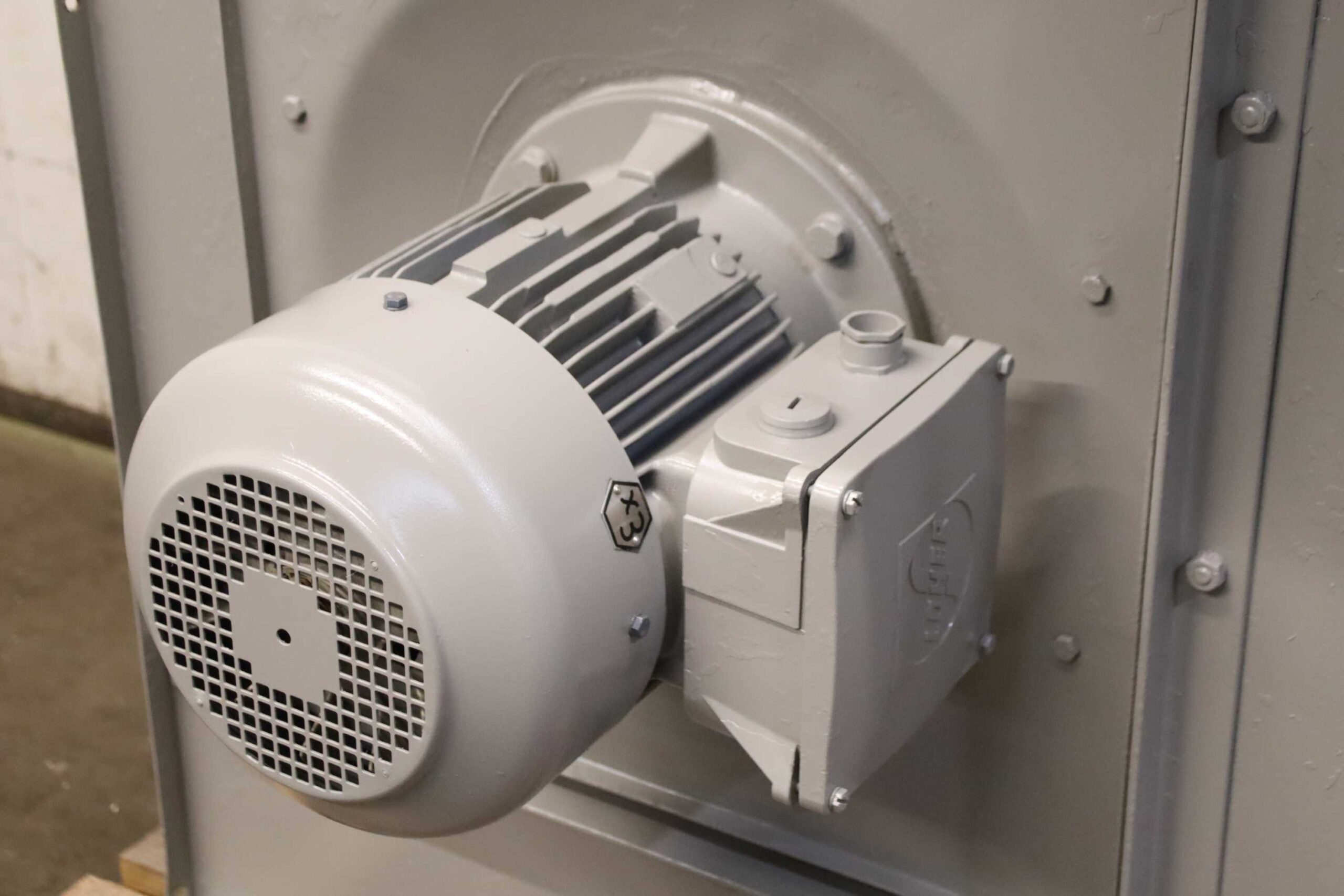 Staubabsauggebläse 5,0 kW von Loher - EX Geschützt Lüfterrad: Ø 510 x 220 mm – Bild 9