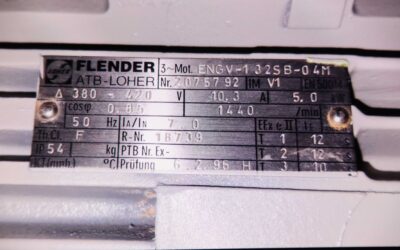 Staubabsauggebläse 5,0 kW von Loher - EX Geschützt Lüfterrad: Ø 510 x 220 mm – Bild 10