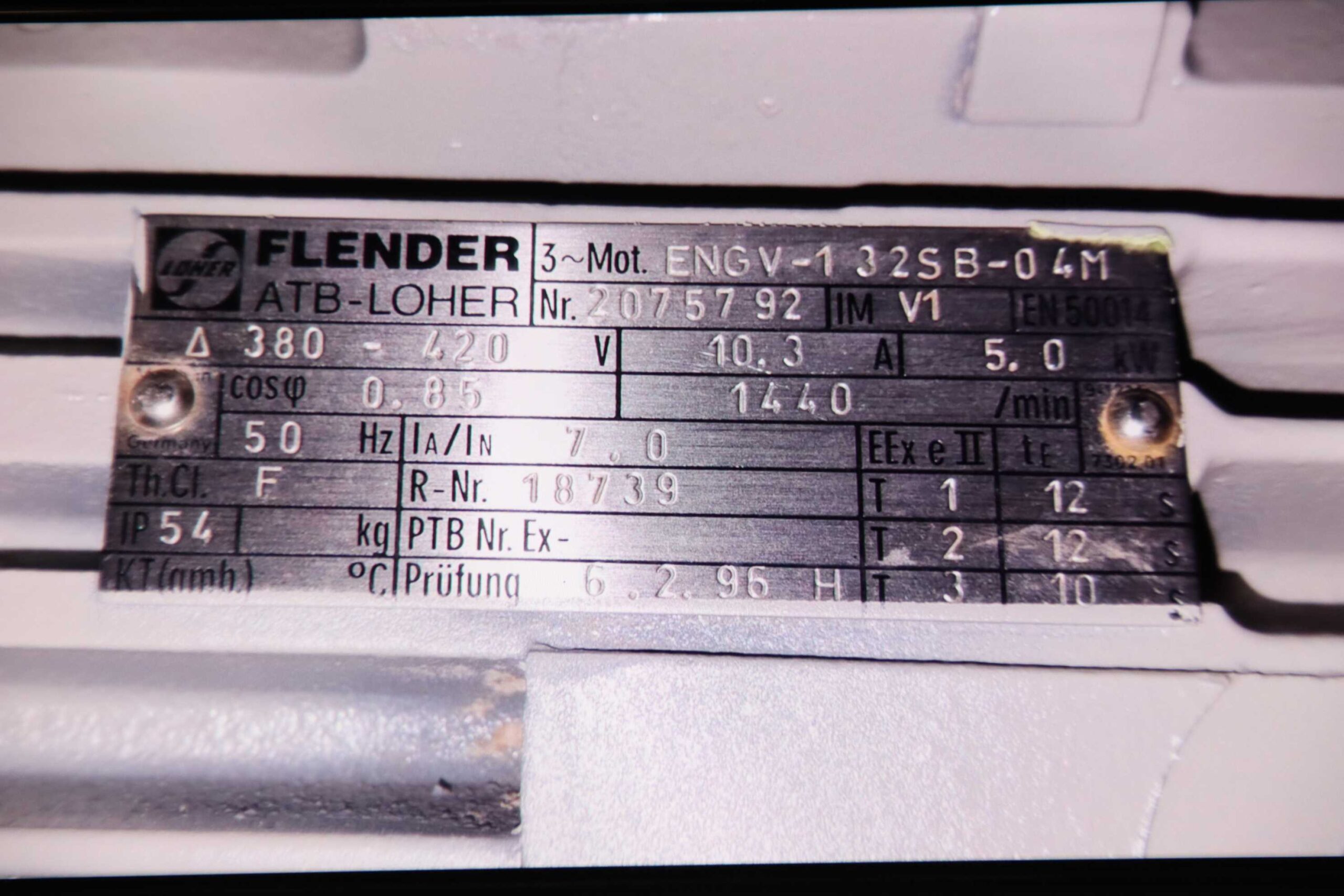 Staubabsauggebläse 5,0 kW von Loher - EX Geschützt Lüfterrad: Ø 510 x 220 mm – Bild 10