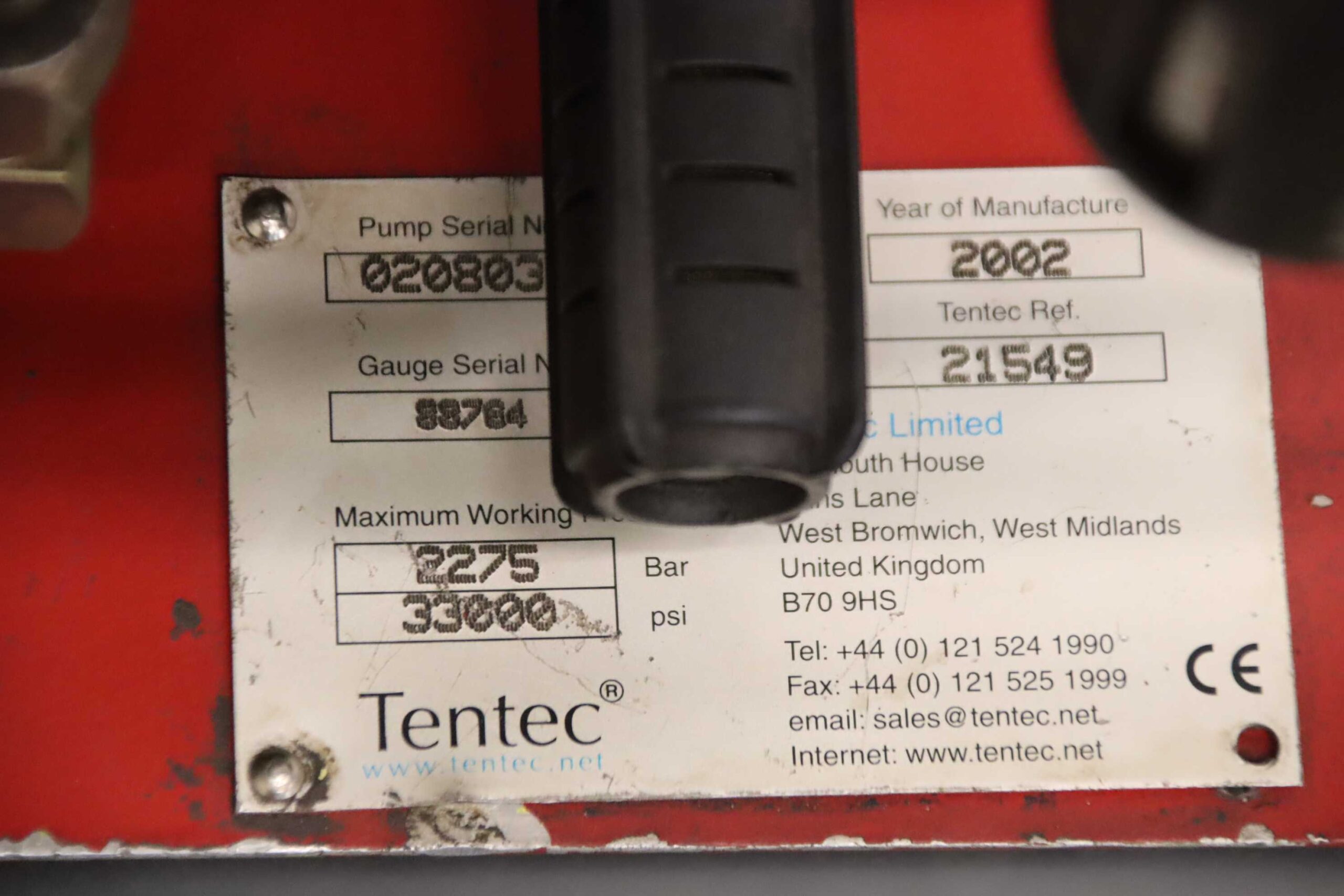 Hochdruck-Luftspannpumpe von Tentec - 5L-SS-300 – Bild 4