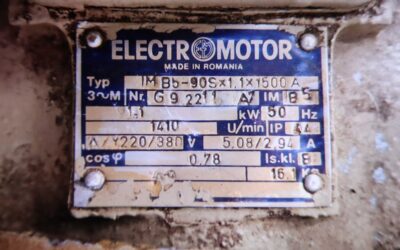 Getriebemotor 1,1 kW 8 U/min von SEW-Eurodrive ETM - R80 LP90  IMB5-90Sx1,1x1500A – Bild 4