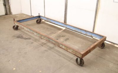 Transportwagen von Edelstahl - 3000/1200/H400 mm