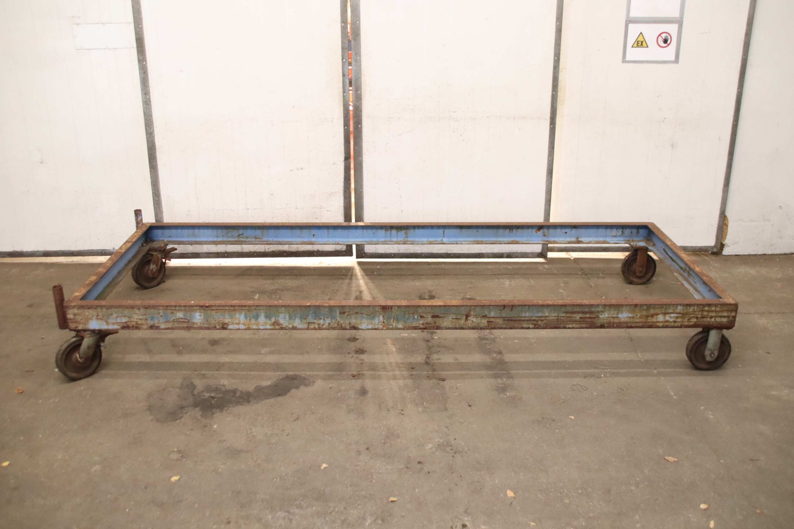 Transportwagen von Edelstahl - 3000/1200/H400 mm – Bild 3