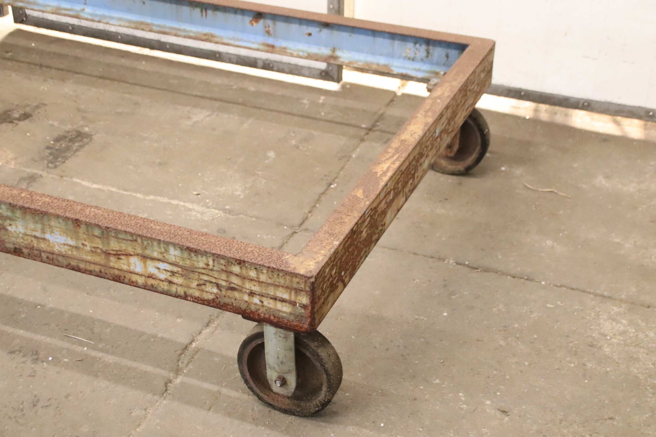 Transportwagen von Edelstahl - 3000/1200/H400 mm – Bild 6