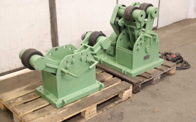 Behälterdrehvorrichtung   Ton von Heitze - 405/0 Rollenabstand 240 - 780 mm – Bild 2