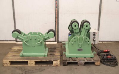 Behälterdrehvorrichtung   Ton von Heitze - 405/0 Rollenabstand 240 - 780 mm – Bild 3