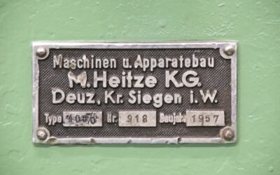 Behälterdrehvorrichtung   Ton von Heitze - 405/0 Rollenabstand 240 - 780 mm – Bild 6