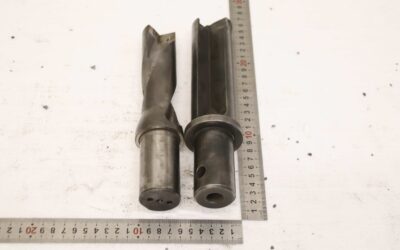 Wendeplattenbohrer 2 Stück von Sandvik / unbekannt - Aufnahme Ø40 mm  mit Innenkühlung – Bild 3