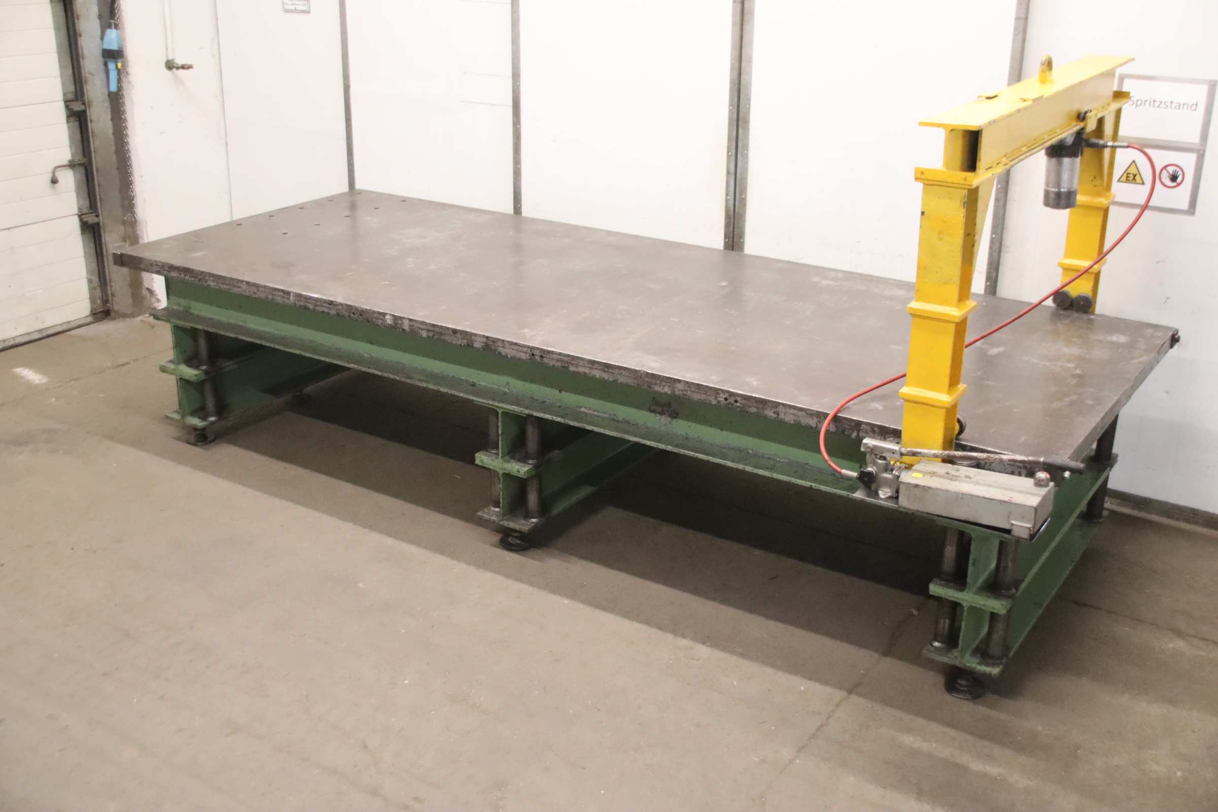 Aufspannplatte mit Richtpresse von unbekannt - 1510/4025/H900 mm – Bild 2