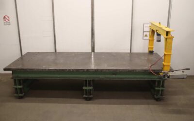 Aufspannplatte mit Richtpresse von unbekannt - 1510/4025/H900 mm – Bild 3
