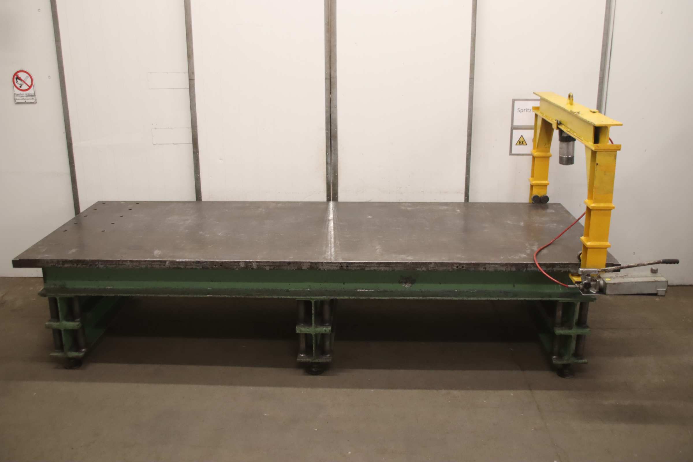 Aufspannplatte mit Richtpresse von unbekannt - 1510/4025/H900 mm – Bild 3