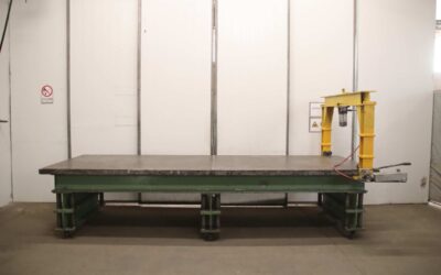 Aufspannplatte mit Richtpresse von unbekannt - 1510/4025/H900 mm – Bild 4