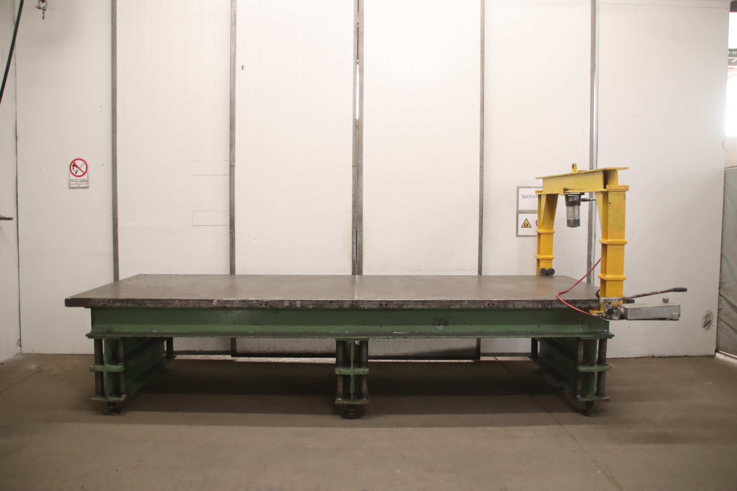 Aufspannplatte mit Richtpresse von unbekannt - 1510/4025/H900 mm – Bild 4