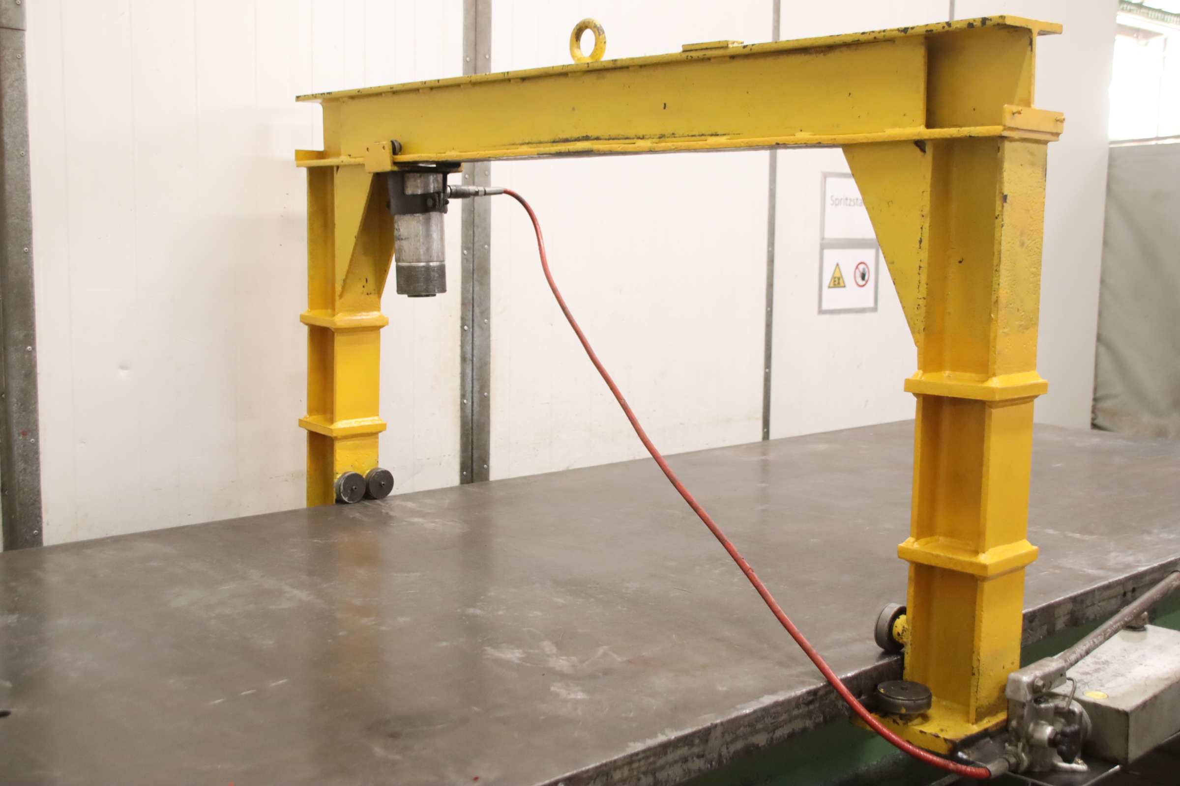 Aufspannplatte mit Richtpresse von unbekannt - 1510/4025/H900 mm – Bild 11
