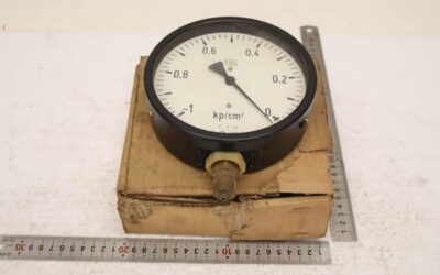 Manometer -1-0 bar / -1-0 kp/cm² von TGL** - 1/BM 20/2 160Ø -1-0 kp/cm² – Bild 3
