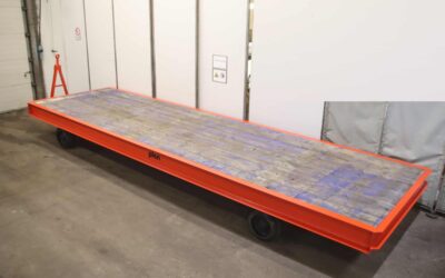 Schwerlast-Transportwagen 15 Tonnen von Plan - Typ 10    7000/2000/H730 mm