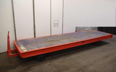Alternative view of Schwerlast-Transportwagen 15 Tonnen von Plan - Typ 10    7000/2000/H730 mm